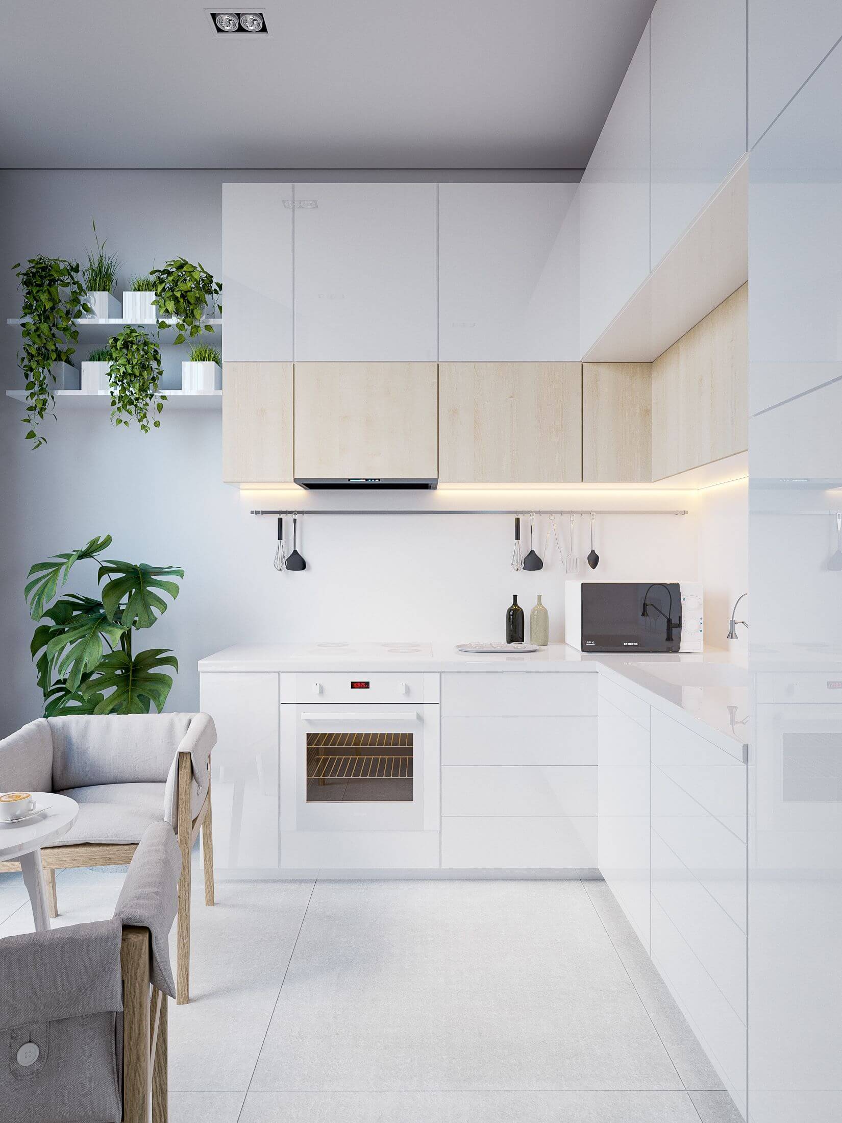 Gợi ý thiết kế phòng bếp theo Phong cách tối giản Minimalism